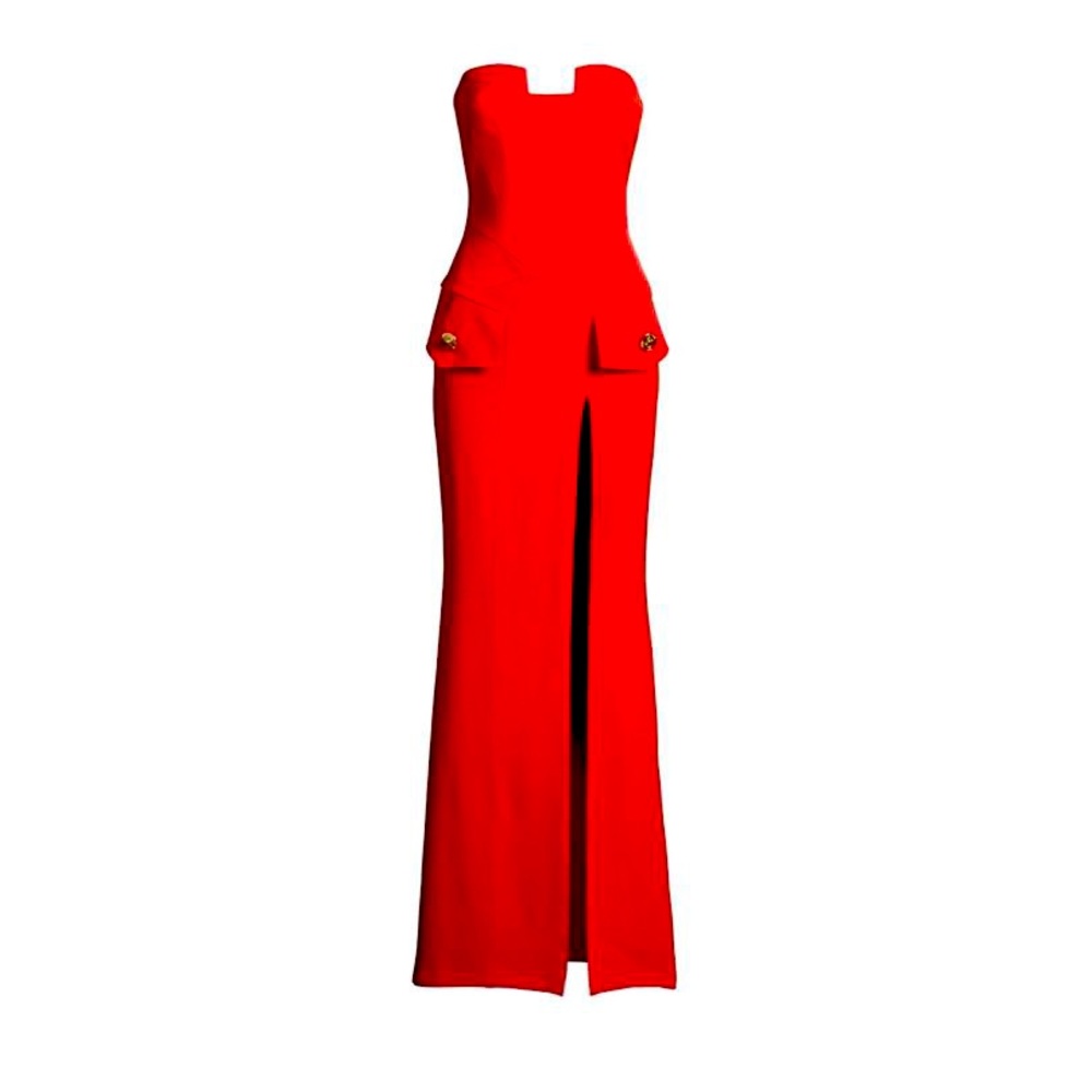 VERSACE
Silk Dress, Red